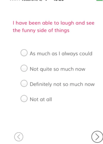 Figure 1 BrightSelf—Check Back (screenshot).