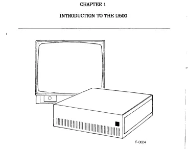 Figure 1-1. The 0500 Display Controller and Monitor 