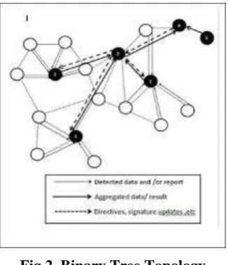 Fig 2. Binary Tree Topology  