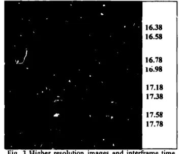 Fig 6 Comparison of aluminum filtered x-my image (top) and n visible framing image (bottom)
