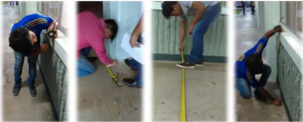 Figure 6. Outdoors (a) and indoors (b) photos of the Renewable Energy Laboratory building (Source: Authors)