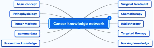 Figure 1. Cancer knowledge network. 