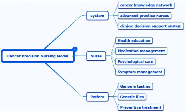 Figure 2. Cancer precision nursing model. 