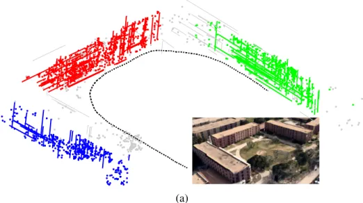 Figure 4.1: Sample result of our algorithm, and a Google Earth TM view of the same site from a similar perspective