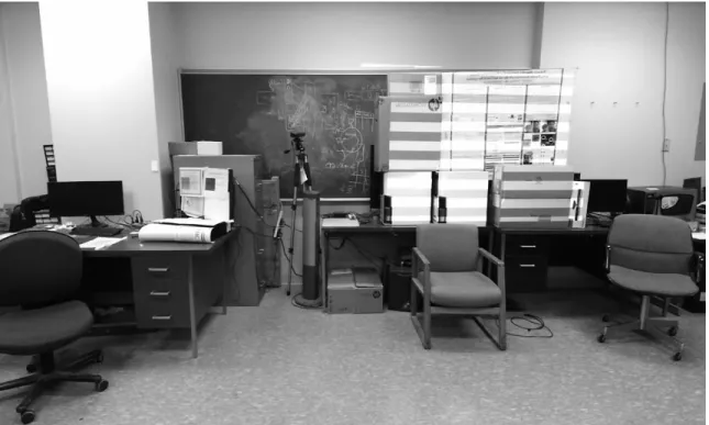 Figure 7: Horizontal gray code as seen by the first Kinect camera 