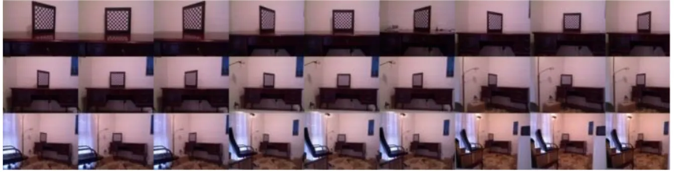 Figure 2. Calibration images