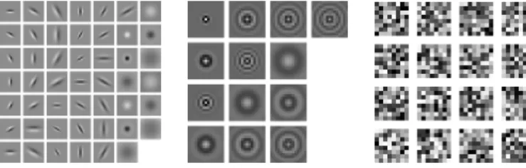 Fig. 4. First dataset. Example from the interstitial lung disease scans. The annotation (right) shows an ROI (red) marked as micronodules.