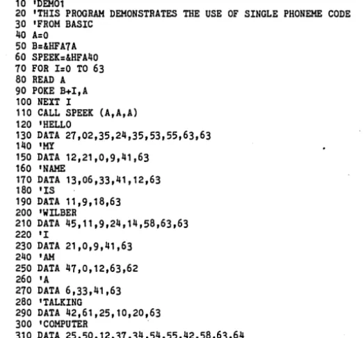 Figure 6 - D£MOl.BAS 
