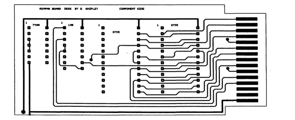 Figure 1 - Plotted PC Board Layout 