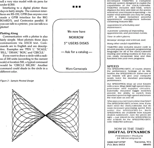Figure 2 - Sample Plotted Design 