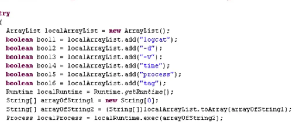Figure 19. Example of the remote execution of commands in the system.
