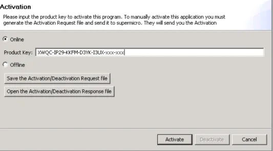 Figure 4: Online NMView Activation