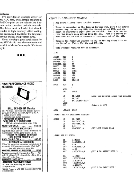 Figure 3 - A DC Driver Routine 