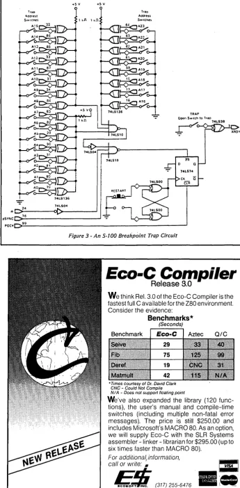 Figure 3 - An 5-100 Breakpoint Trap Circuit 