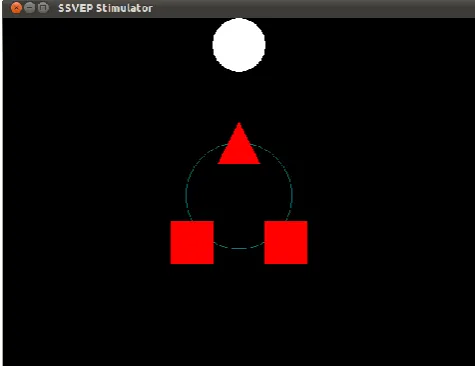 Fig 5 SSVEP stimulator online game 