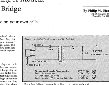 Figure 1. amplifier cable. The red 
