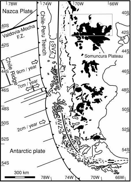 Fig. 3.The age of volcanic rocks is shown along with the site location(longitude). (Modiﬁed from Orihashi et al