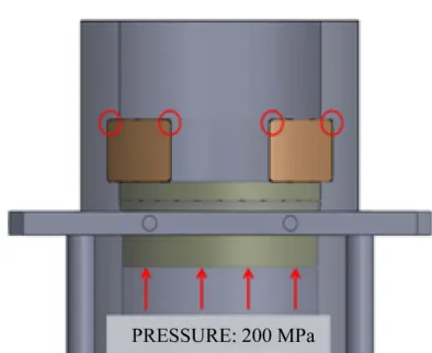 Figure 2. Upper view of pressure vessel. 