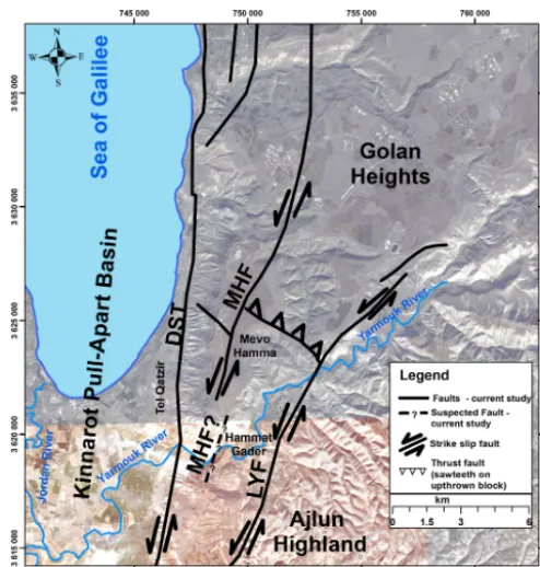 Figure 4. Results of the current study in a map local frame similarto the one used in Fig