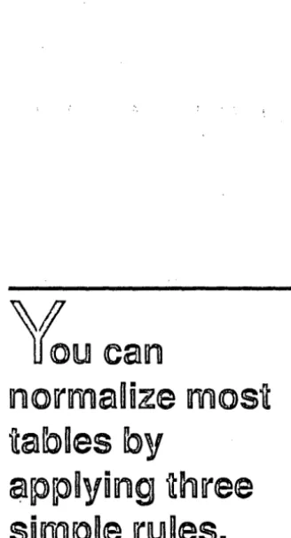 Figure 1 shows what been assigned tables look like after data elements have the vet system and normalized