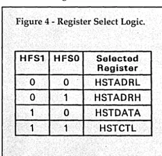 Figure 4 - Register Select Logic. 
