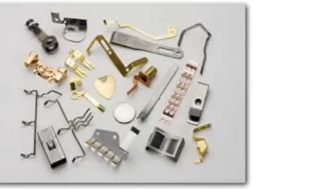 Fig No. 1: Components manufactured from Multi-Slide Press Process 