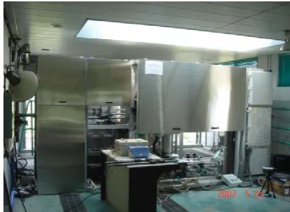 Figure 21. Overall experimental milking robot systems  