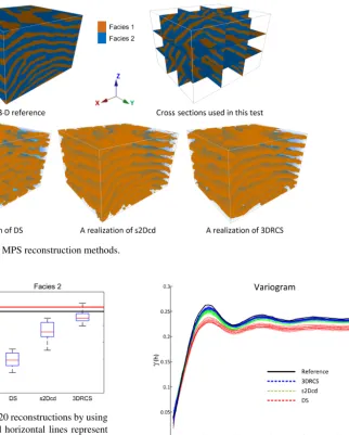 Figure 11. Comparison of the variograms between DS, s2Dcd and3DRCS.