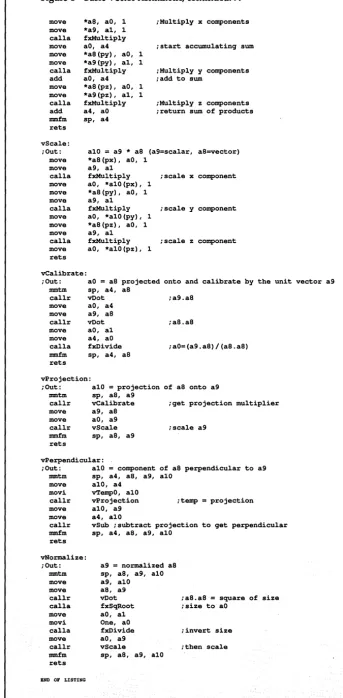 Figure 4-Basic Vector Arithmetic, continued ... 