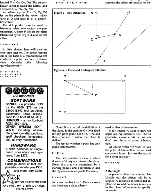 Figure 5 -Ray Definition 