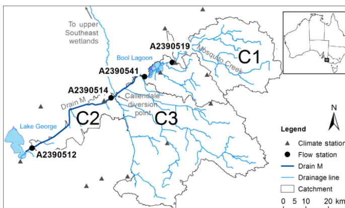 Figure 1. Map of the case study region, in southern Australia.
