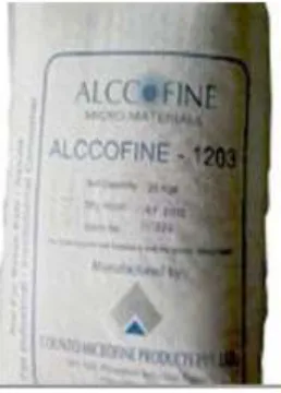 Fig 1. Alccofine bag 