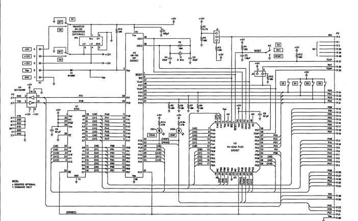 Figure l-PGMR Board Schematic Diagram. 