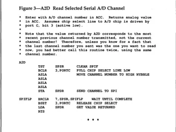 Figure 3-A2D Read Selected Serial AiD Channel 