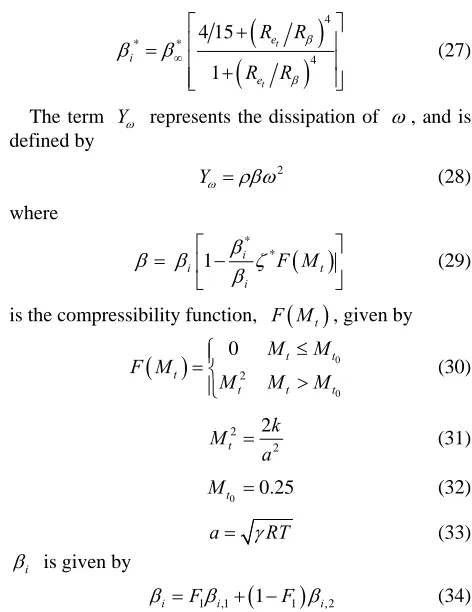 Table 1. The model constants. 