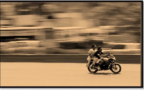 Fig. 3.3 Actual\blurred image 