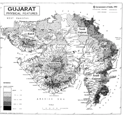 Figure 3.2 Regions of Gujarat 
