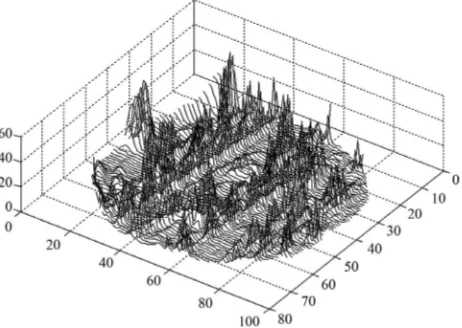 Figure 1. Estimated variance  and values (bottom panel). The estimates are from the NH me- ˆξ  (histogram) val- ues of model (3) of all the voxels of a middle slice of real data