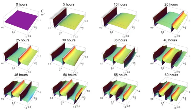 Figure 5. Here we report the surface charge densities mensionless fractions hours duration of our measurements for the case of panel (b) in σ( )t evolution over the ~80 Figure 2, Figure 3 and Figure 4