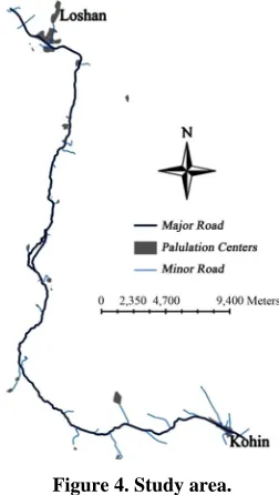 Figure 4. Study area. 