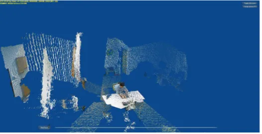 Figure 5. The same scene as Fig. 4 but we render the streamed data using 3D rendering.
