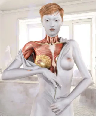 Figure 1. Gianluca Traina: Human Default-Skin Dress of human body. As individuals we experience ourselves as biologically discrete, as contained within our skins