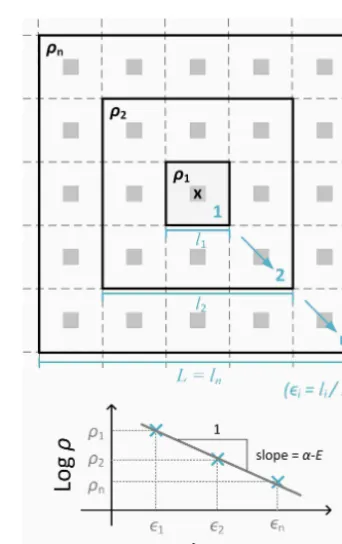 Figure 2. Schematic of the local singularity analysis (adapted fromWang et al., 2014).