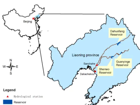 Table 2. Characteristics of each reservoir in the inter-basin multi-reservoir system.