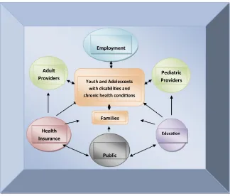 FIGURE 1Transition to adultcareforadolescents and young adultswith SCD must beconsideredwithin thelargercontext (holistic) of the life of the youth