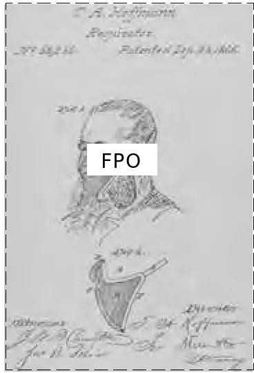 Fig. 2-1. Theodore A. Hoffman patented this respiratorin 1866. It is representative of the already developingprotective mask designs of the post–American Civil Warera