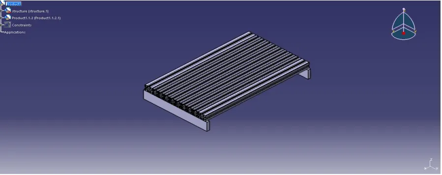 Fig. 2.1 Dimensions of CNC Machine Table 
