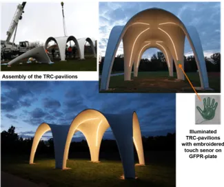 Figure 6. Results FE-analysis, (a) Tensile stress, (b) Compressive stress. In addition, a maximum displacement of 2.07 mm was calculated with the most unfavourable load combination, but this is not critical (further in [19])