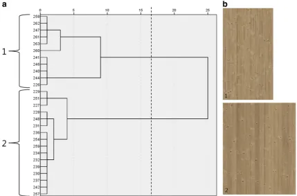 Fig. 6 a Dendrogram for the boards from the analysis sample within