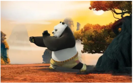 Figure 3. Kung Fu Panda with VR. 
